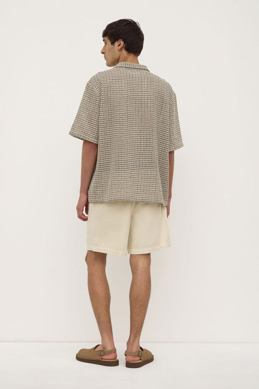 Assembly Watson SS Shirt - Cream/Black