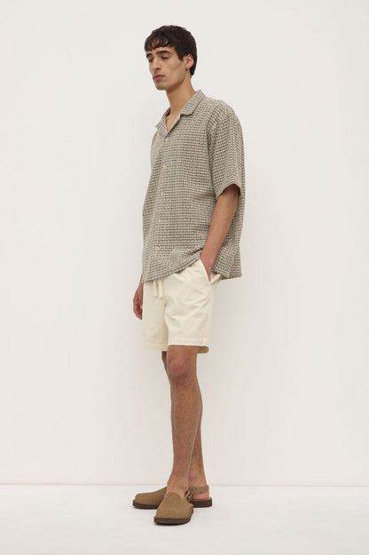 Assembly Watson SS Shirt - Cream/Black