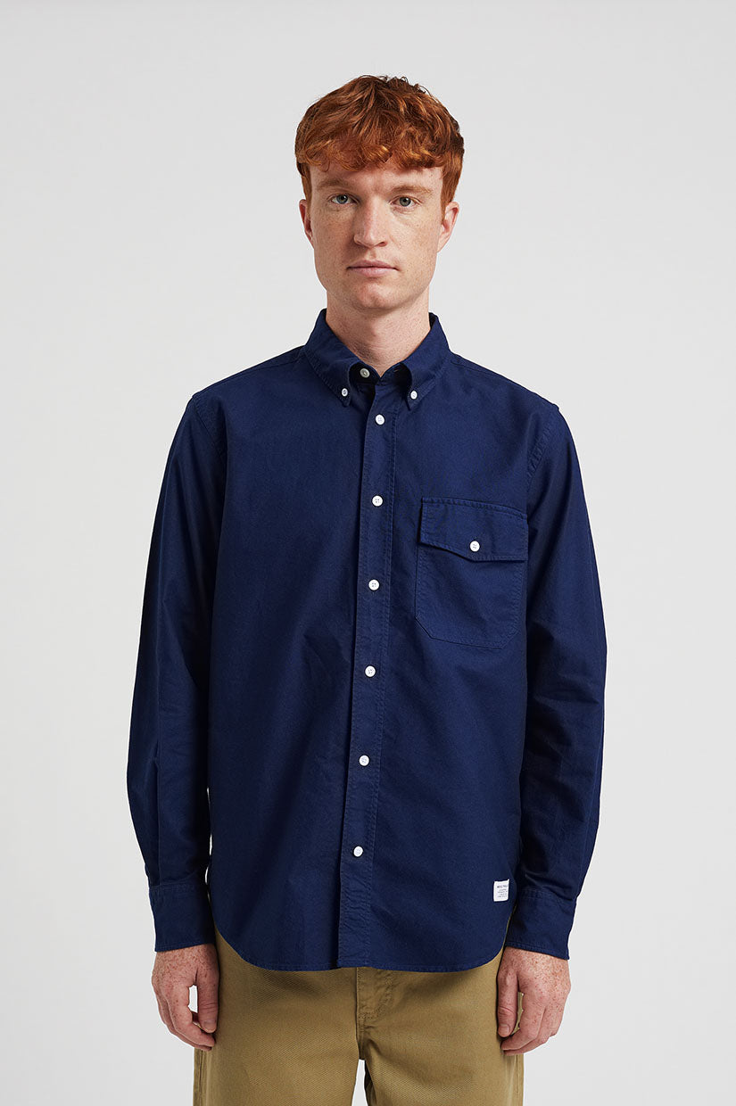 Norse Projects Algot Shirt - Workwear Blue