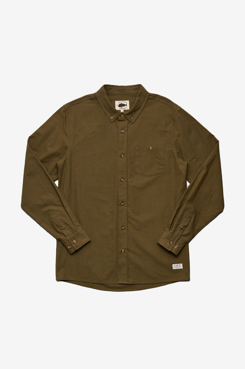 Just Another Fisherman Anchorage Shirt - Khaki