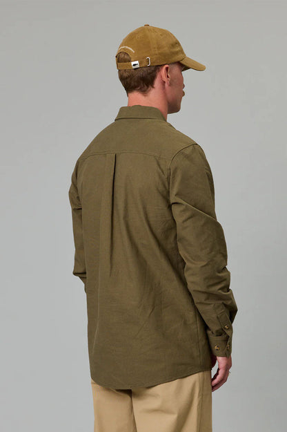 Just Another Fisherman Anchorage Shirt - Khaki