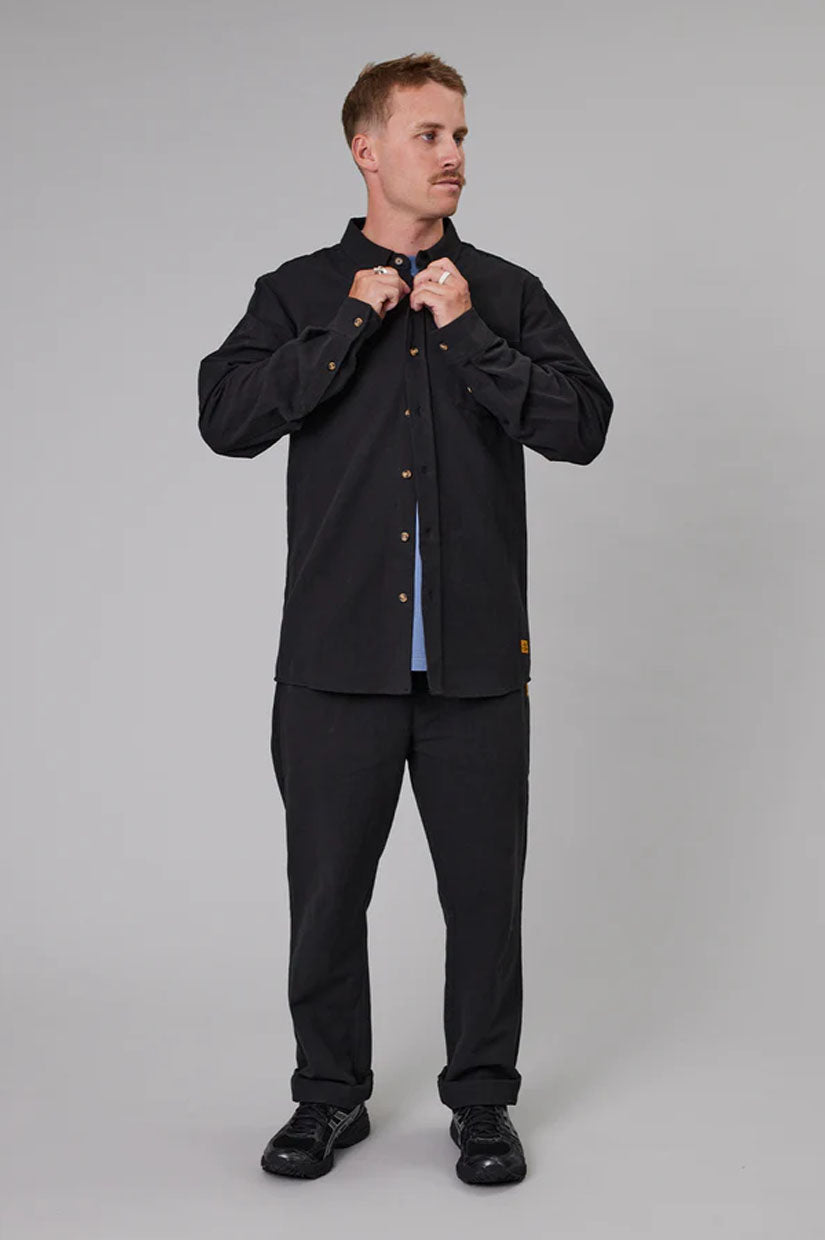 Just Another Fisherman Anchorage Shirt - Black