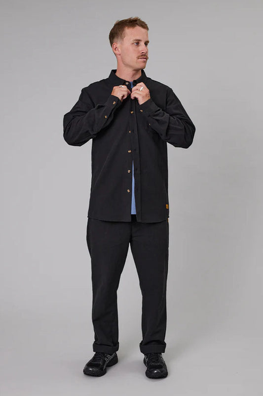 Just Another Fisherman Anchorage Shirt - Black
