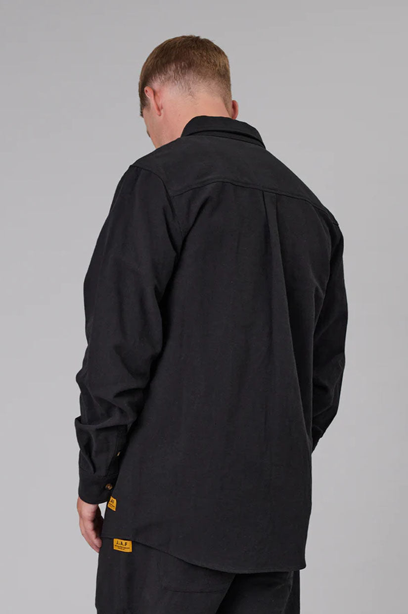 Just Another Fisherman Anchorage Shirt - Black