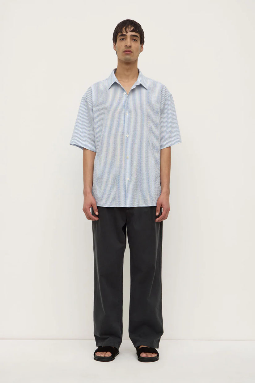 Assembly Ezra SS Shirt - Sora/White