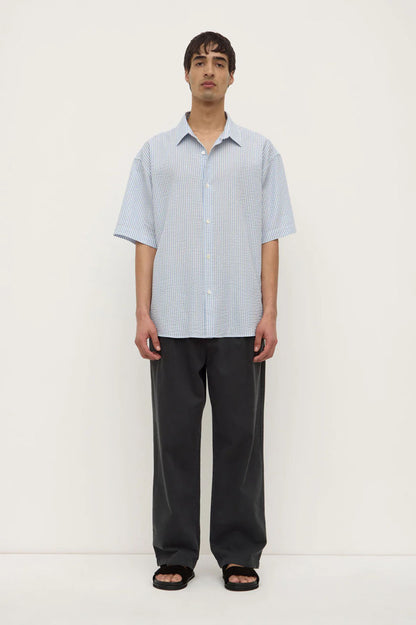 Assembly Ezra SS Shirt - Sora/White