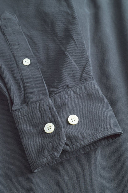 Norse Projects Algot Micro Cord Shirt - Graphite