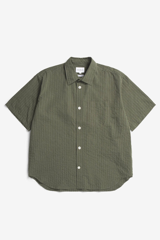 Norse Projects Ole SS Shirt - Moss